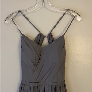 Bridesmaid Azazie Cora Dress Grey/silver